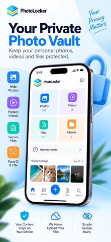 PhotoLocker: Photo Vault app screenshot