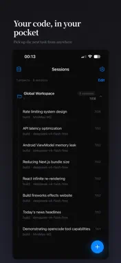 KKCode - OpenCode Mobile screenshot 1