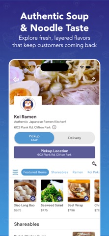 Koi Ramen Clifton Park iPhone screenshot