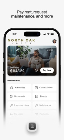 North Oak Lofts iPhone screenshot