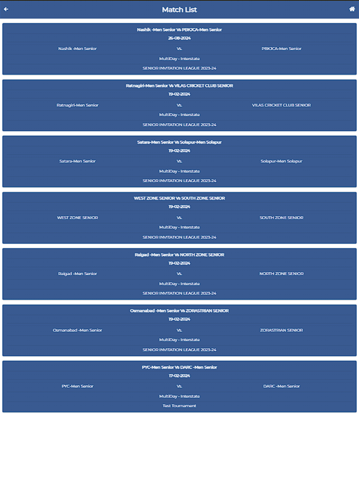 MCA Maharashtra Cricket