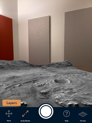 JMARS AR Viewer iPad screenshot