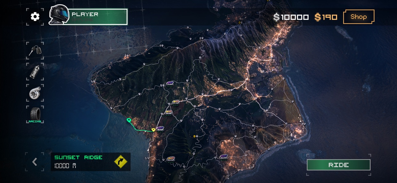 Screenshot 1 of DRIFT RIDE 2: Traffic Racing