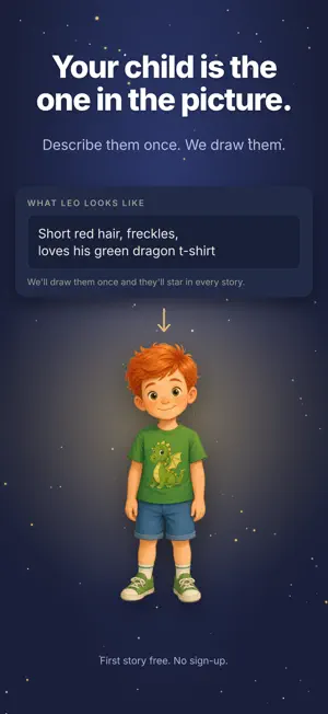 Lumor: Custom Bedtime Stories screenshot 1