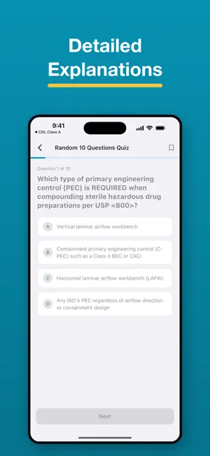 Pharmacy Technician Prep Exam screenshot 3