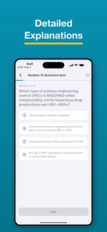 Pharmacy Technician Prep Exam Screenshot 3 of 6