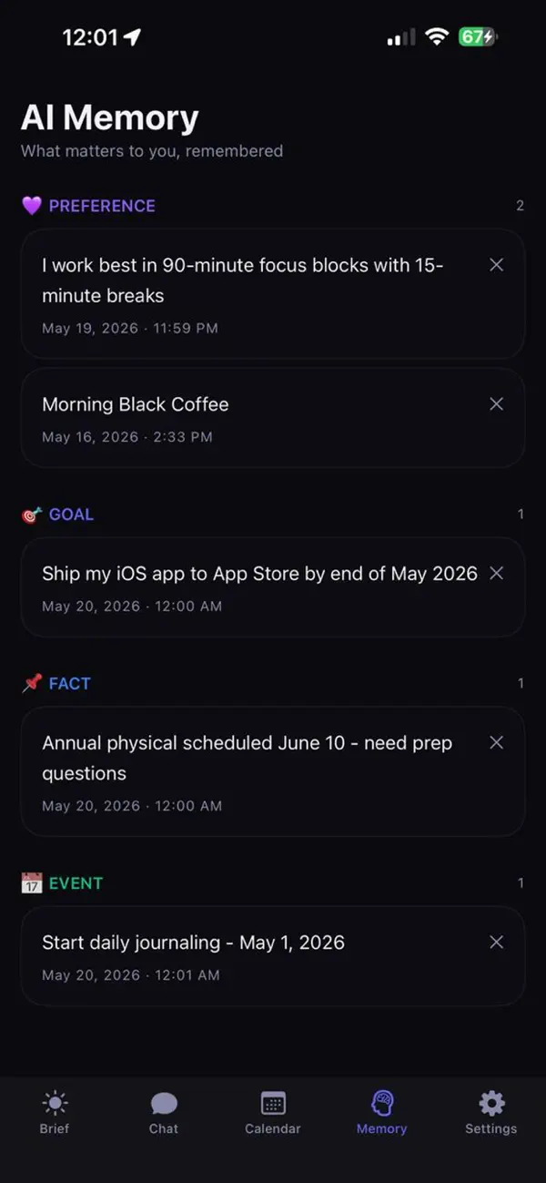 #4. AI Life OS (iOS) 由: Kenzy Thai