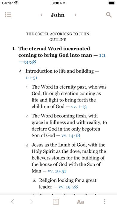Holy Bible Recovery Version Screenshot