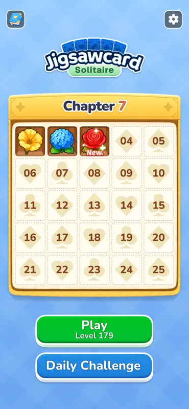 Jigsawcard Solitaire Puzzle screenshot 6 of 7
