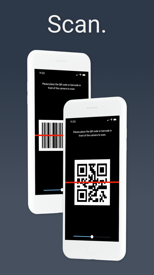 #1. QR Code and Barcode Reader Pro (iOS) Tekijänä: Chun Chih Lin