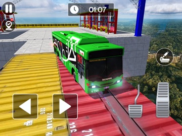 Sky Bus Mega Ramp Drive iPad screenshot