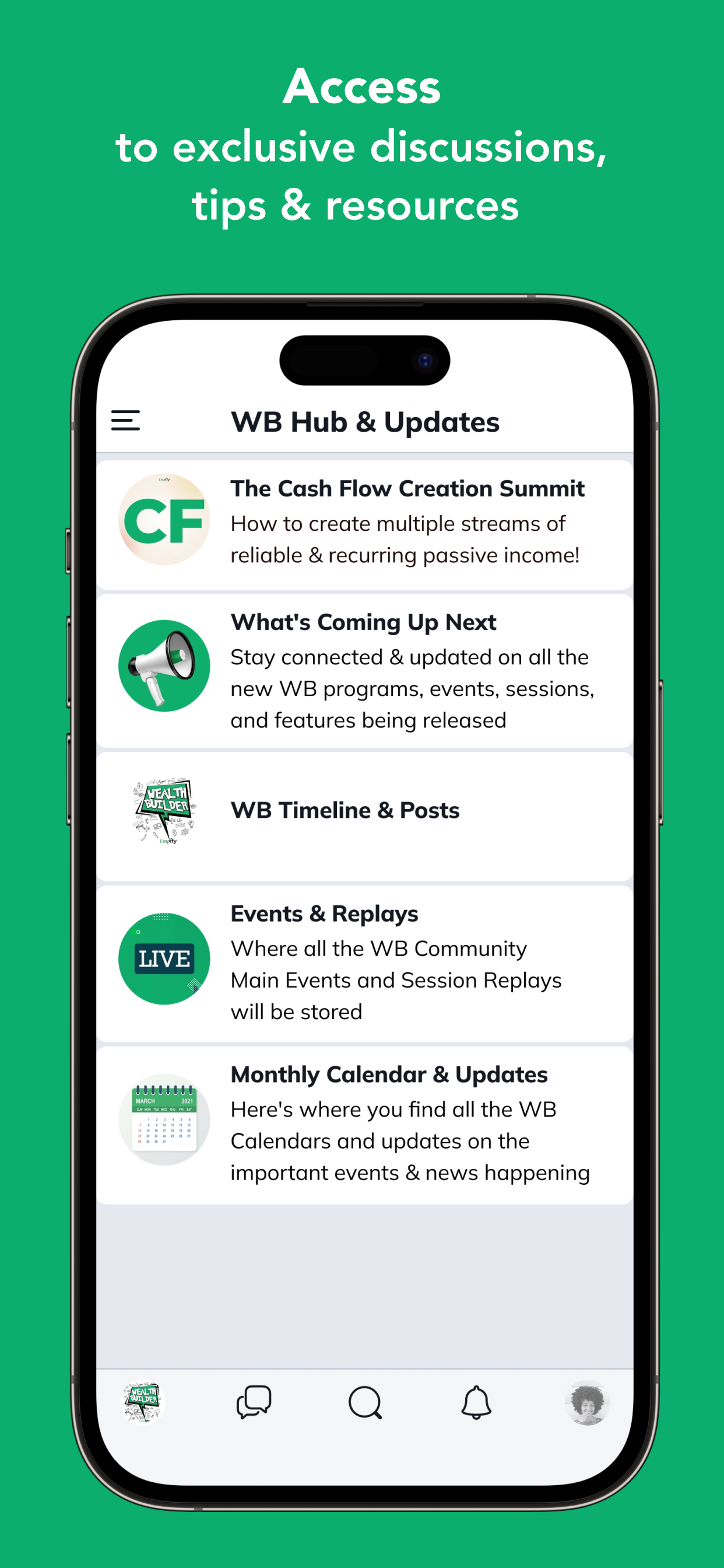 WealthBuilders Community screenshot 4