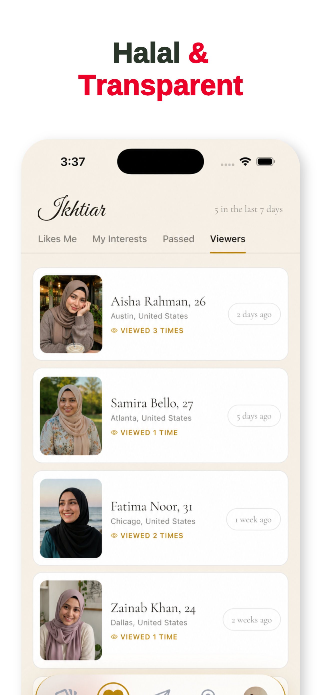 Ikhtiar - Muslim Marriage App