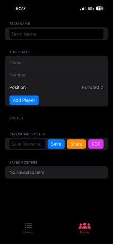 BenchLine screenshot