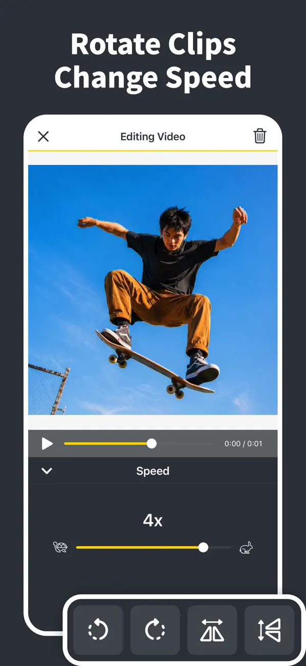 Screenshot #3 pour MixClip - Montage vidéo simple