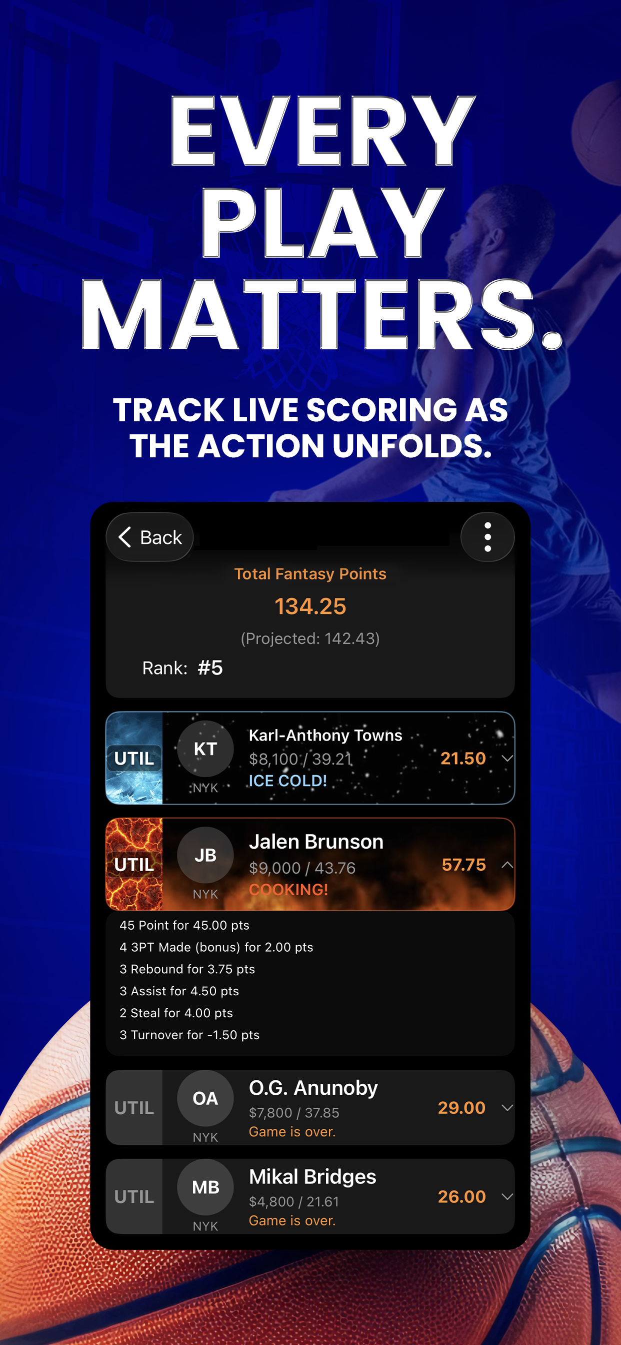 TopDraft Fantasy Sports screenshot 5