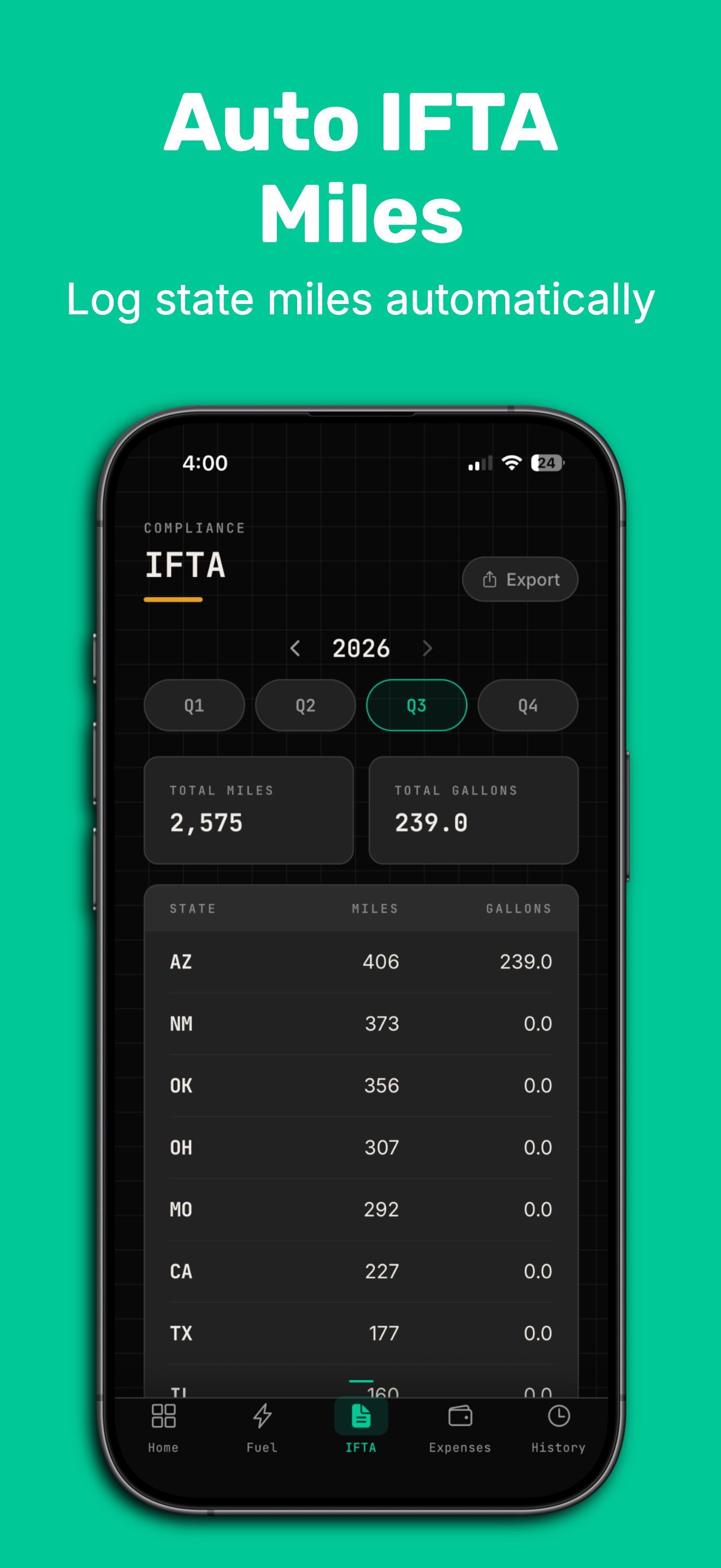 TruckerNet: Driver Finance screenshot 5