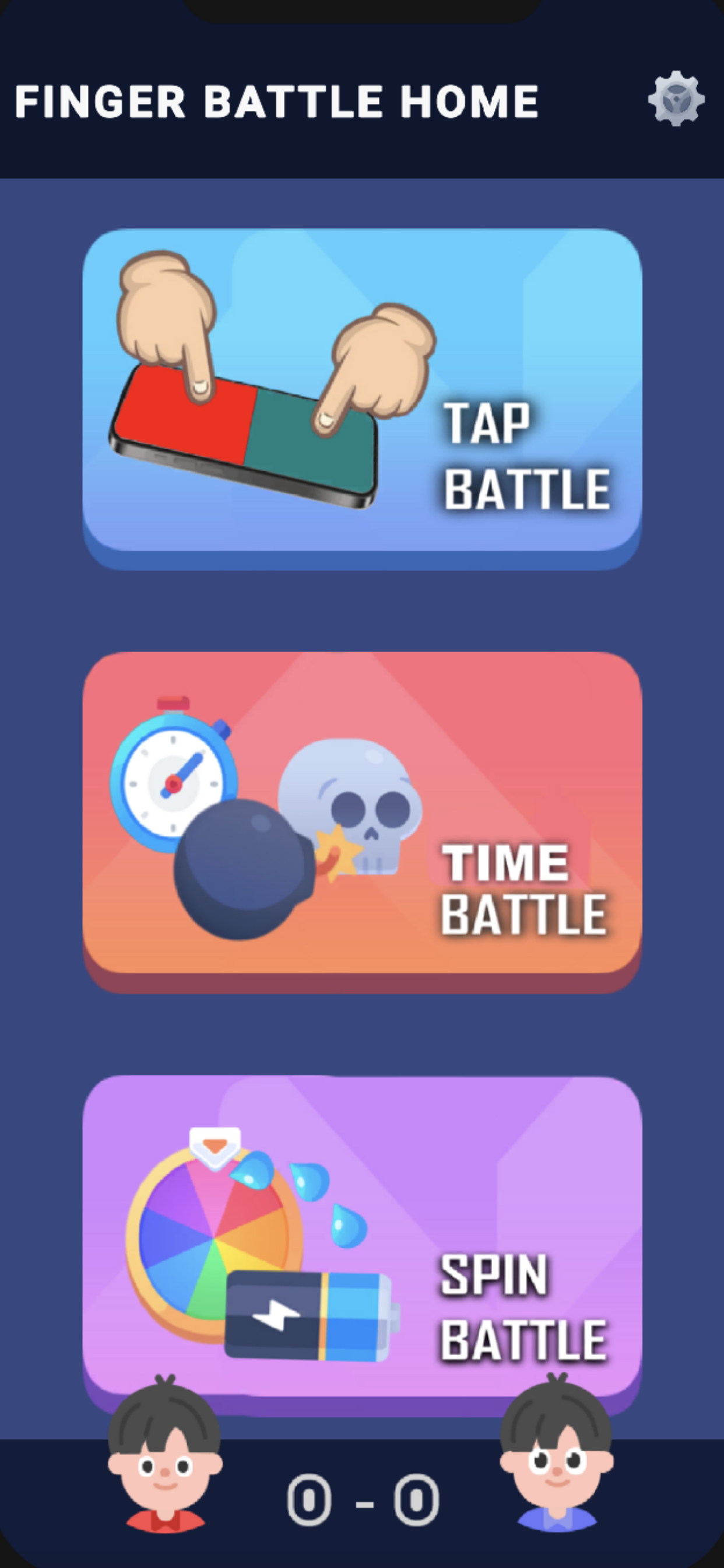 Finger Battle Home
