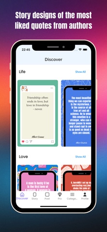 Trend Post Quotes iPhone screenshot