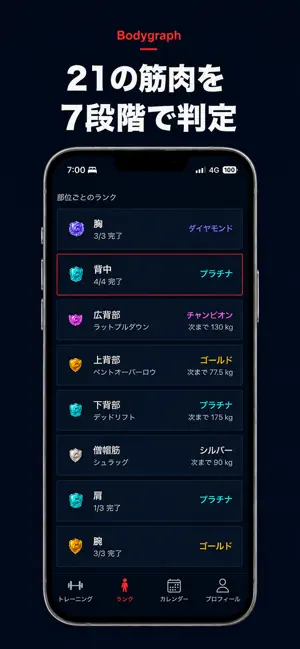 Bodygraph screenshot 2