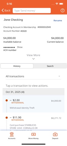 CW Mobile Banking Screenshot 3 of 6