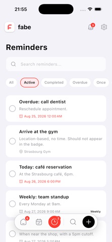 Fabe: Personal Task Manager Screenshot 4 of 9