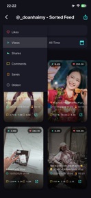FeedSorter for TikTok & Reels screenshot