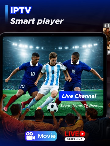 IPTV Smart Player - Live TV iPad screenshot