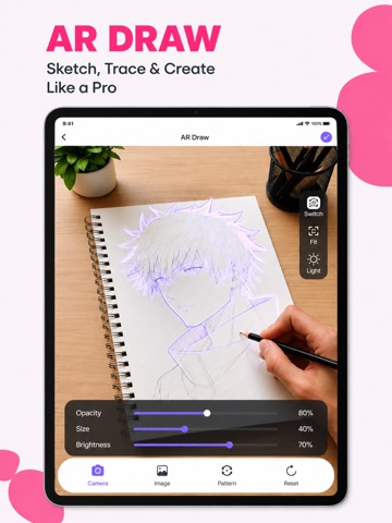 ColorCanvas: Draw & Paint iPad screenshot 1