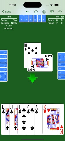 Bid Whist - Expert AI iPhone screenshot