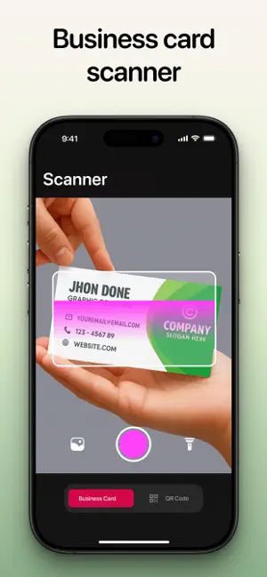 Digital Business Card Makerㅤㅤ screenshot 3