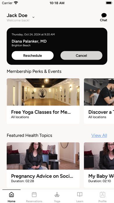 Baker Health Screenshot