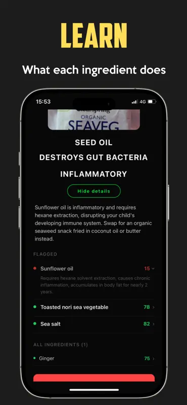 ToxScan - Food Scanner screenshot 4 of 5