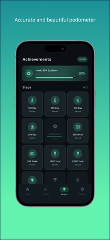 Step Counter Tracker - StepLog Screenshot 1 of 4