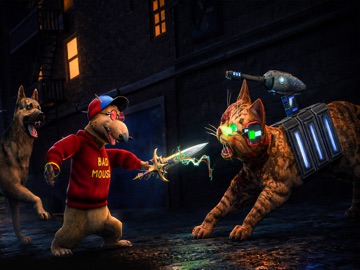 Survival Cat Game Simulator 3D iPad screenshot