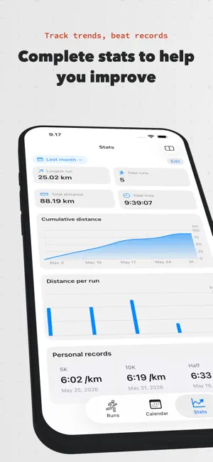 RunFold - Run Tracker & Log screenshot 2