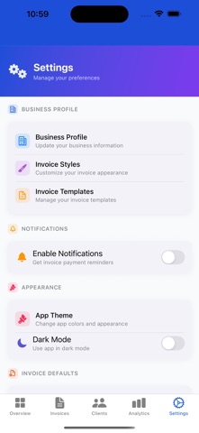 Invoice Maker - PDF & Billing screenshot