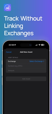Easy Crypto Portfolio screenshot