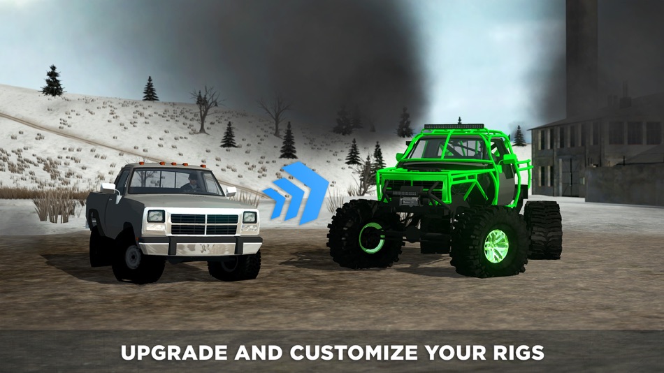 #6. 4x4 Mania (iOS) 由: Dually Games Ltd