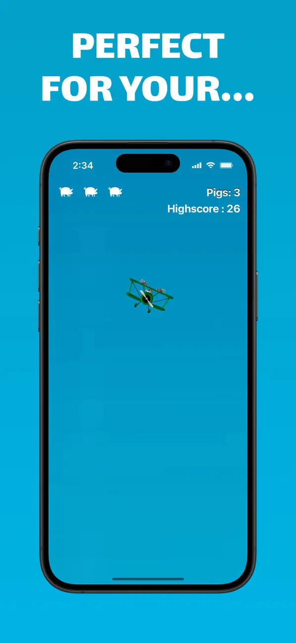 Screenshot #3 pour Piggy Plane