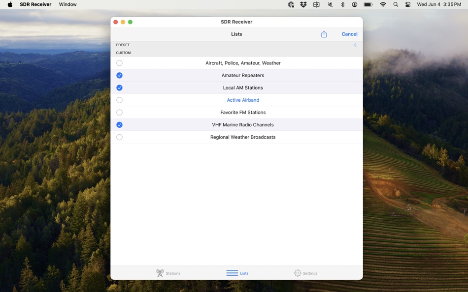 #6. SDR Receiver (macOS) 由: Transition Technology Ventures, LLC