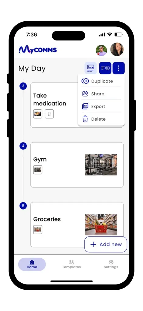 MyComms: Visual Supports App - Education App | MWM