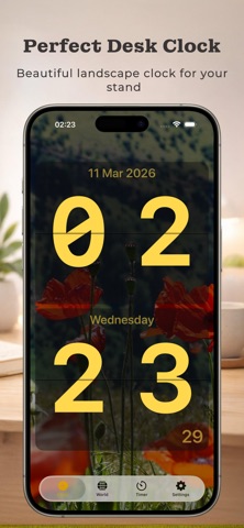 Flipora: Flip Clock & Alarms Screenshot 5 of 10