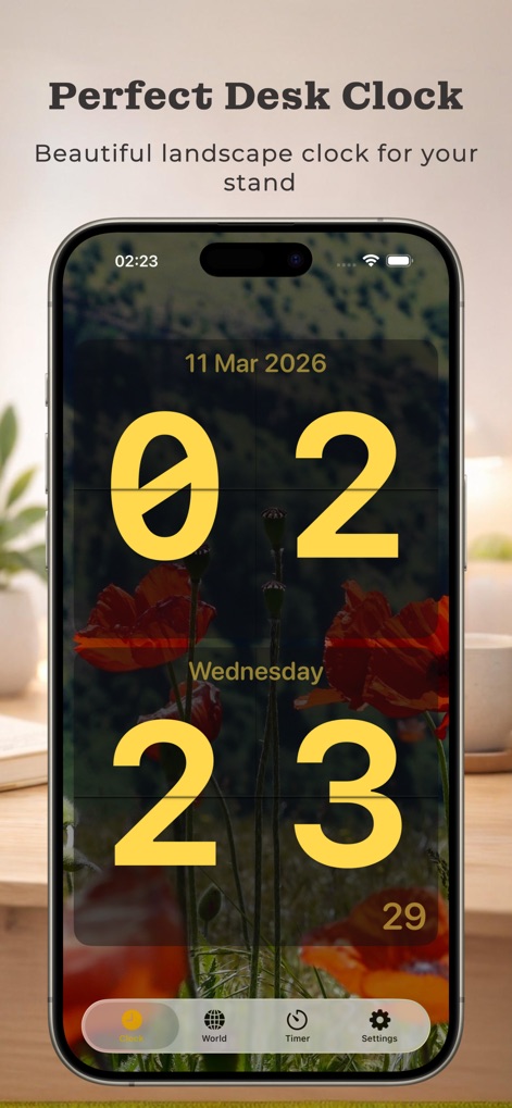 Flipora: Flip Clock - Utilities App | MWM
