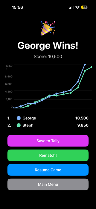 Game Scorer Screenshot 2 of 5