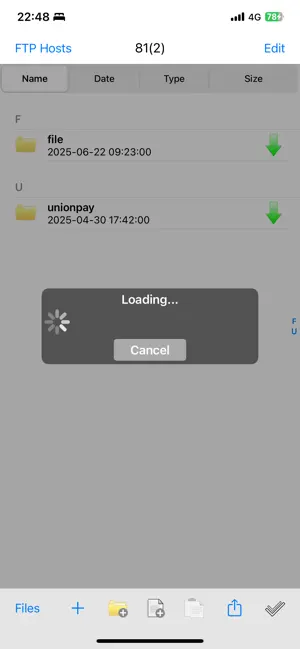 FTP Sprite screenshot 3