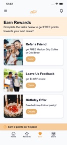 Elevate Coffee Rewards screenshot