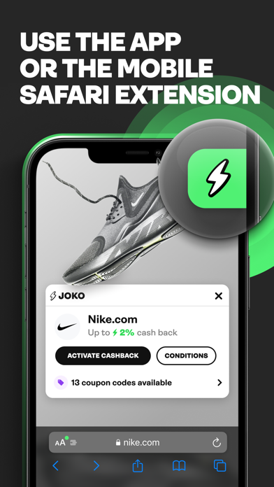 Joko | Cash back & discounts Screenshot