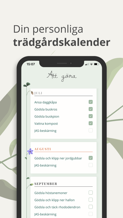 Mitt Trädgårdsår Screenshot