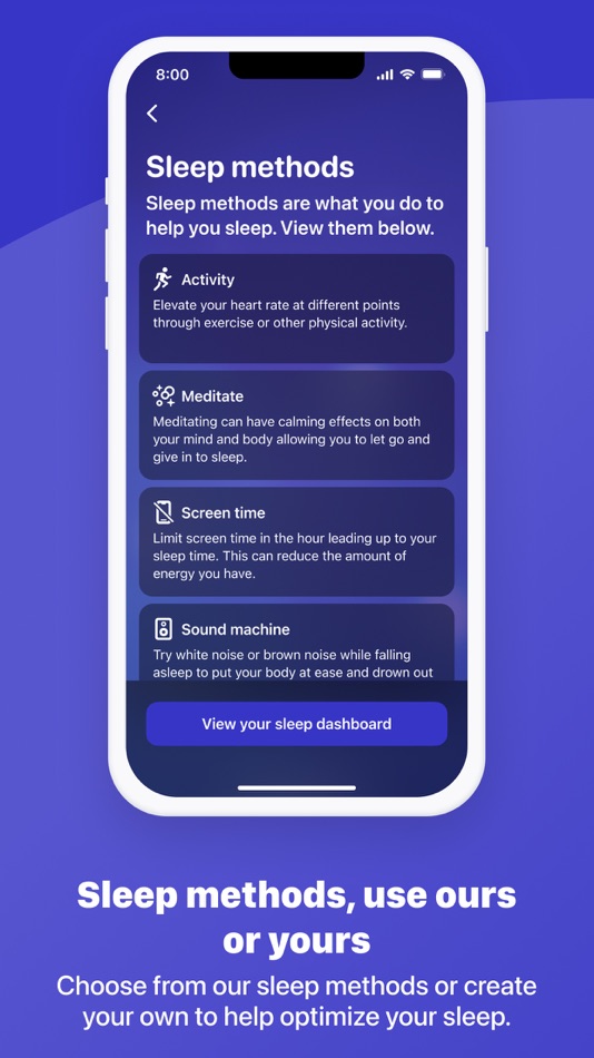#2. OptiSelf Sleep (iOS) By: Andrew Munoz